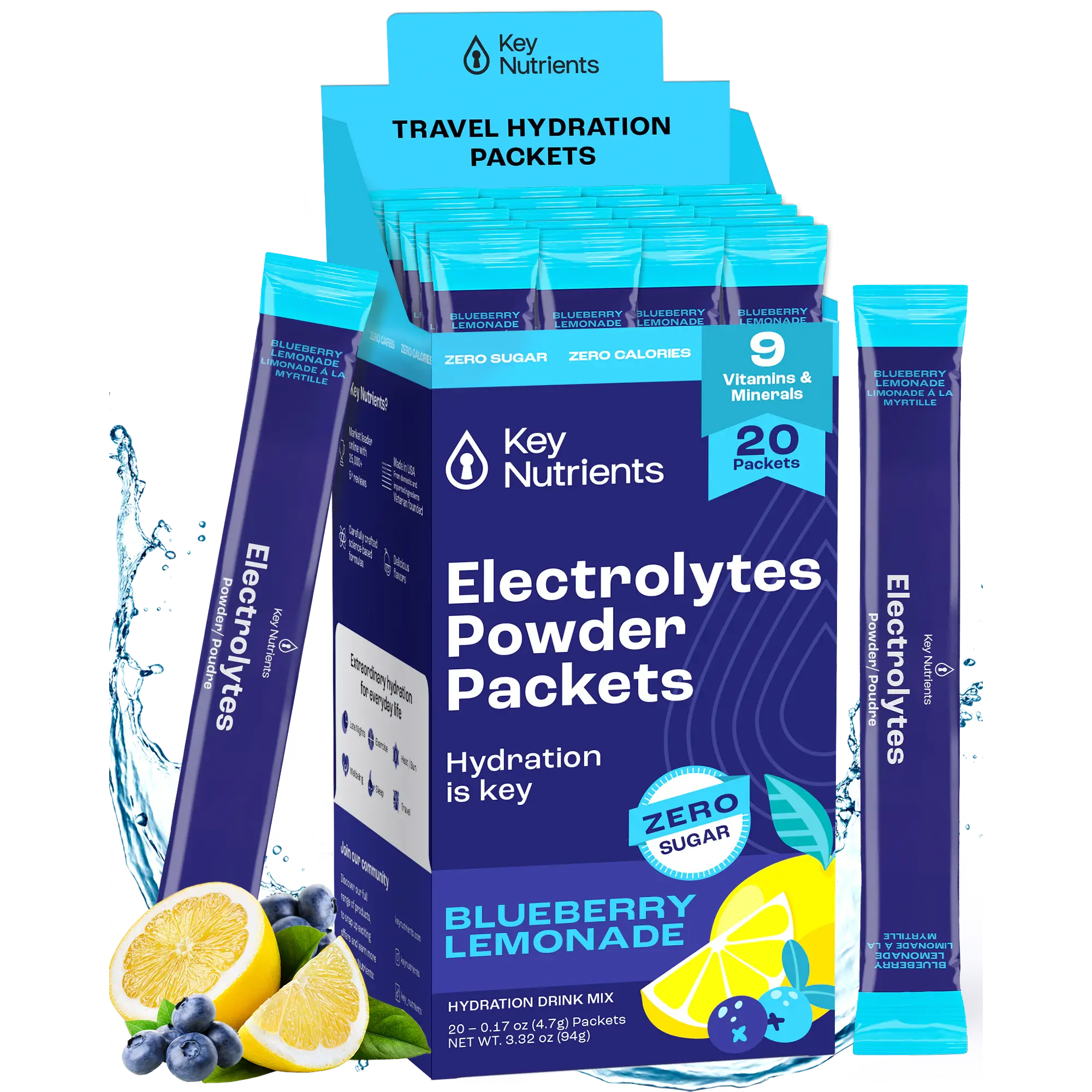 Electrolyte Powder for Hydration & Recovery – Sugar-Free Drink Mix