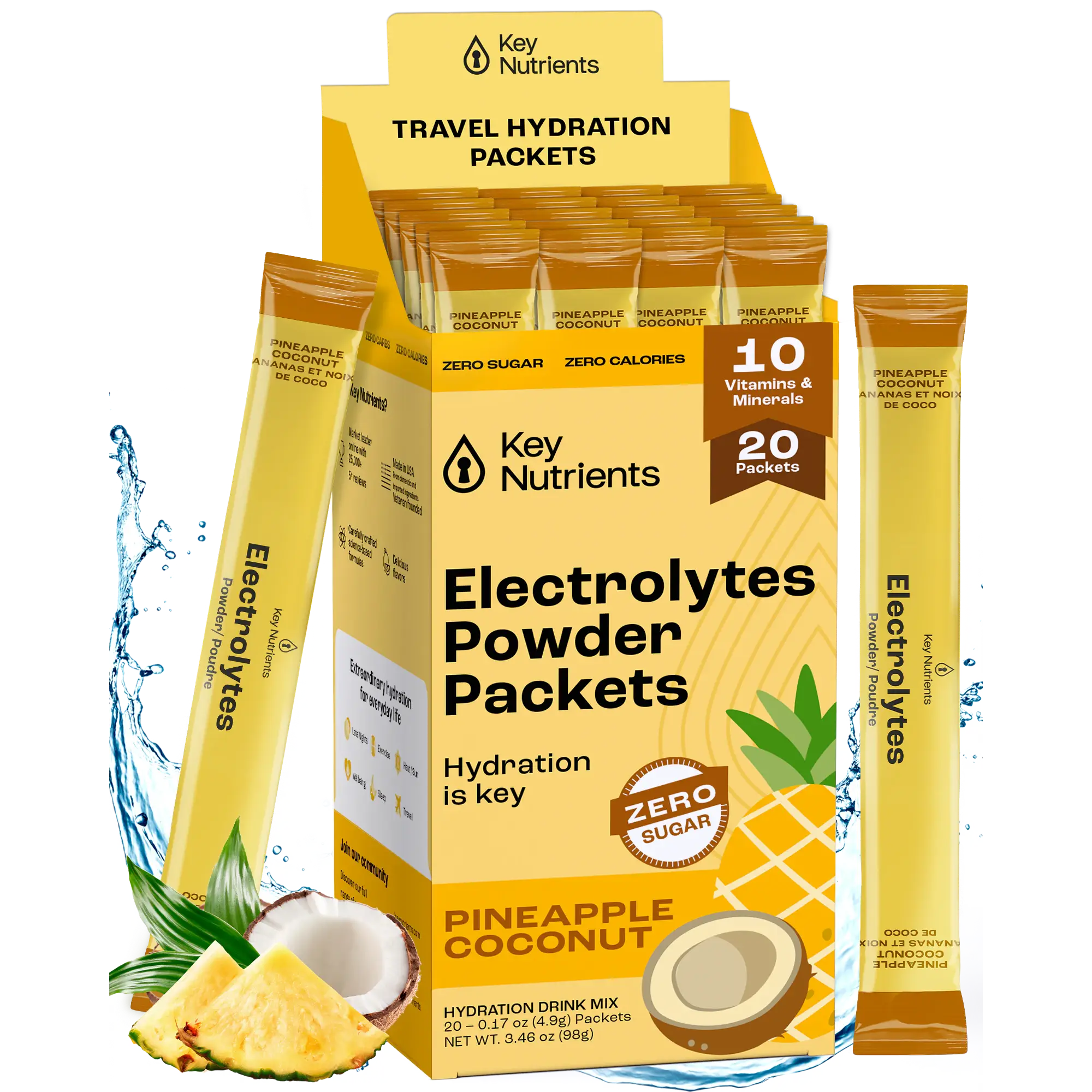 Electrolyte Powder for Hydration & Recovery – Sugar-Free Drink Mix
